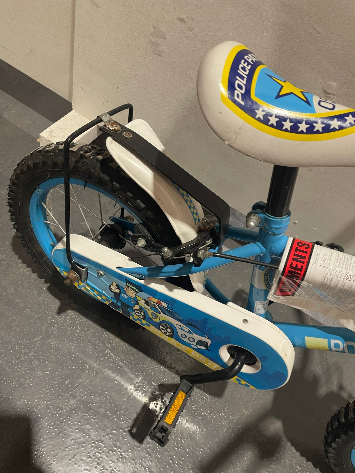 Serviced Police Patrol Bike, 14" (Pre-Loved)