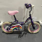 Serviced Purple Rainbow Bike, 12" (Pre-Loved)