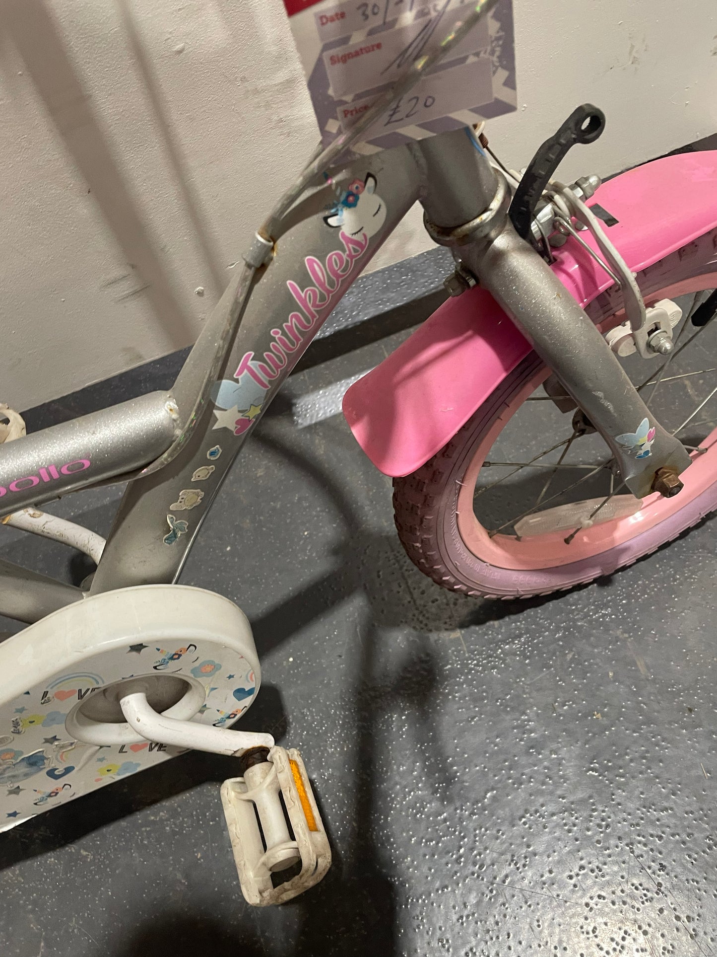 Serviced Apollo Twinkles Bike, 14" (Pre-Loved)