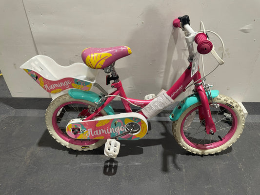 Serviced Flamingo Bike, 14" (Pre-Loved)