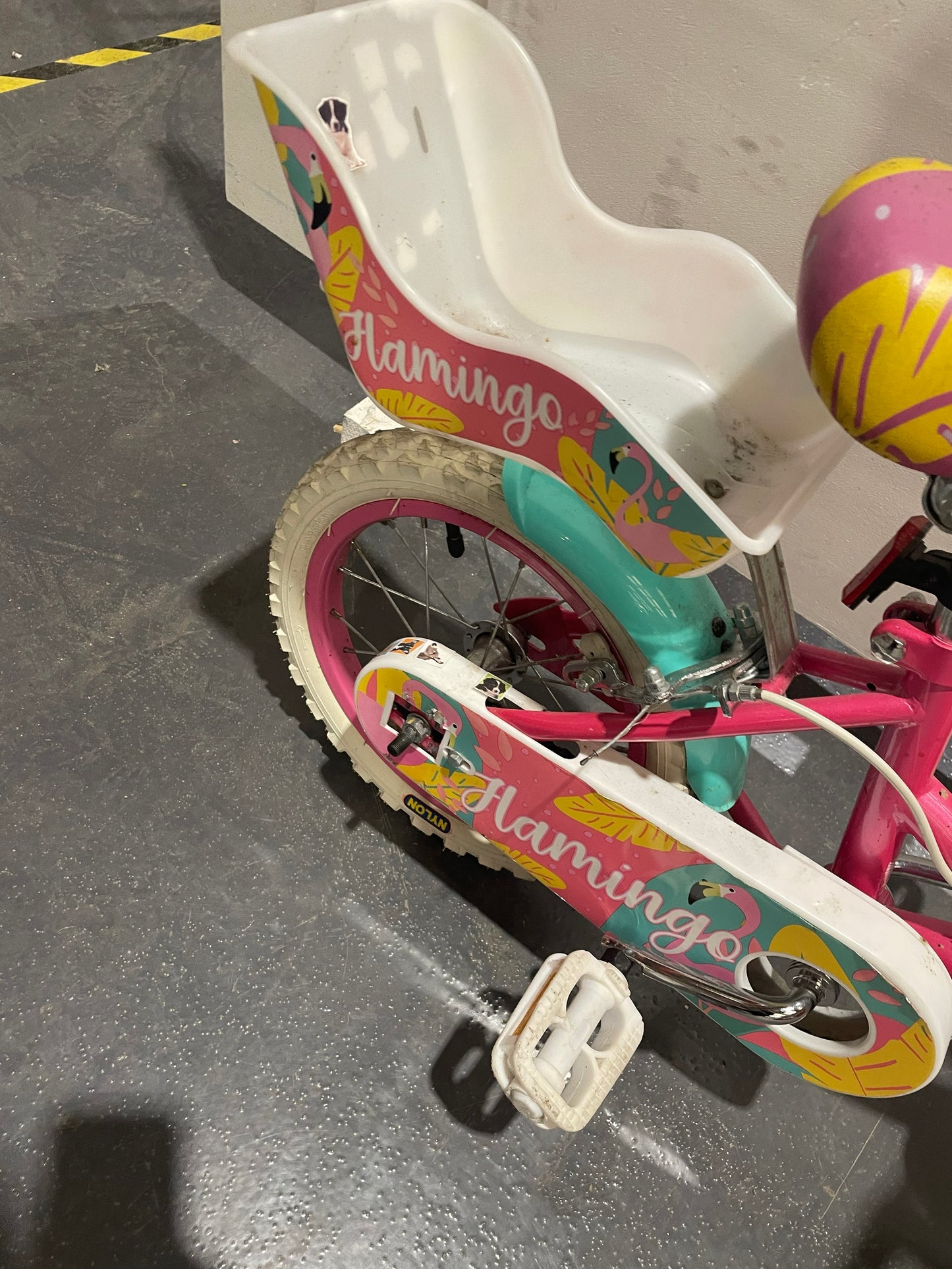 Serviced Flamingo Bike, 14" (Pre-Loved)
