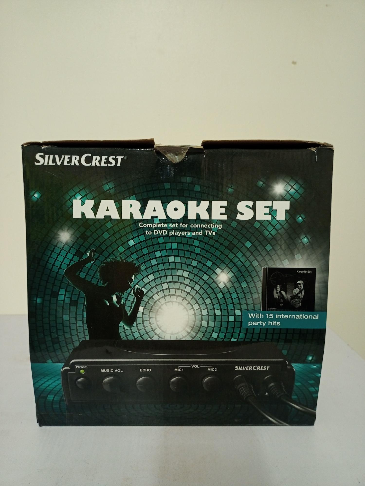 Silvercrest Karaoke set