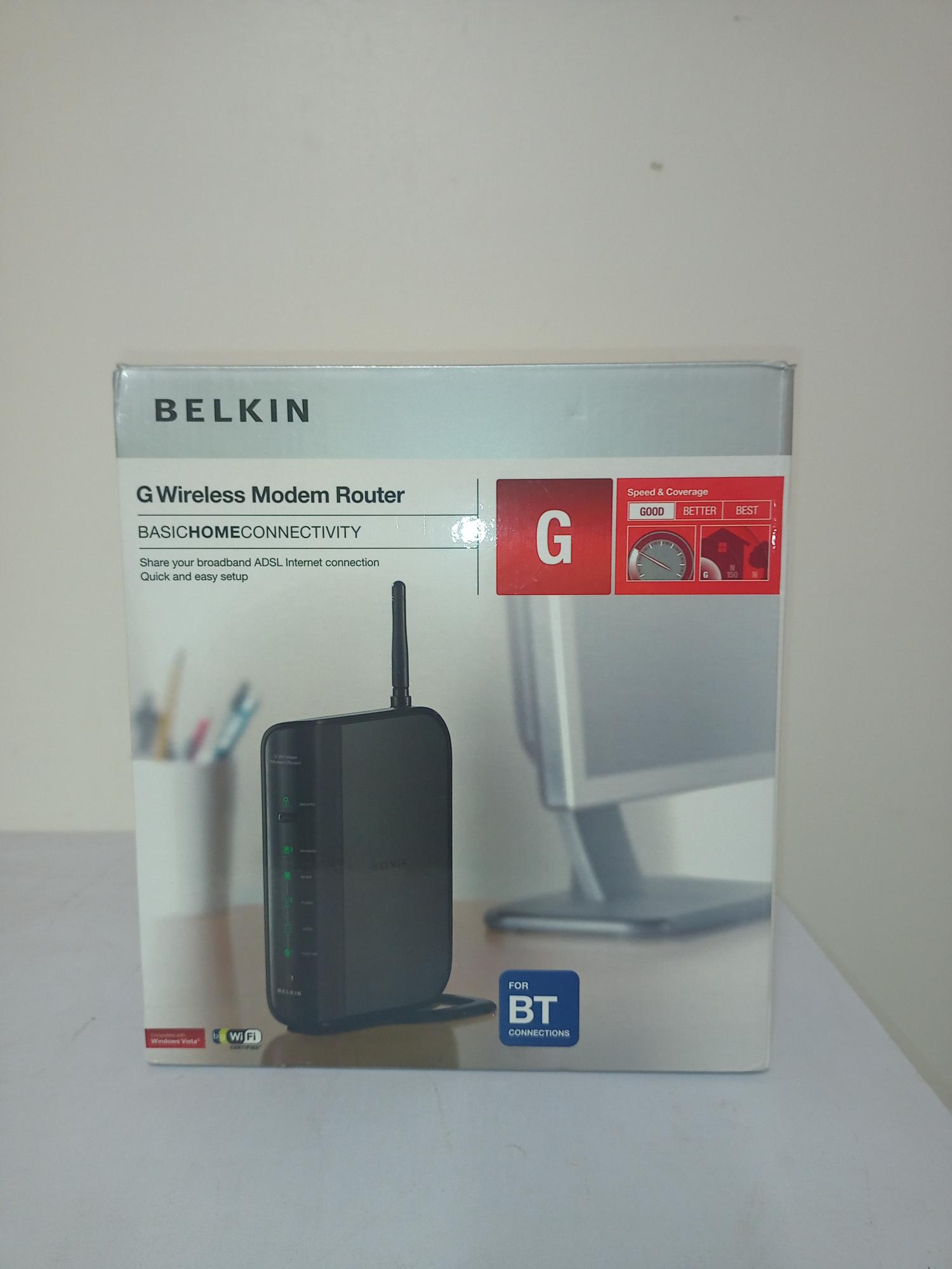 Belkin router