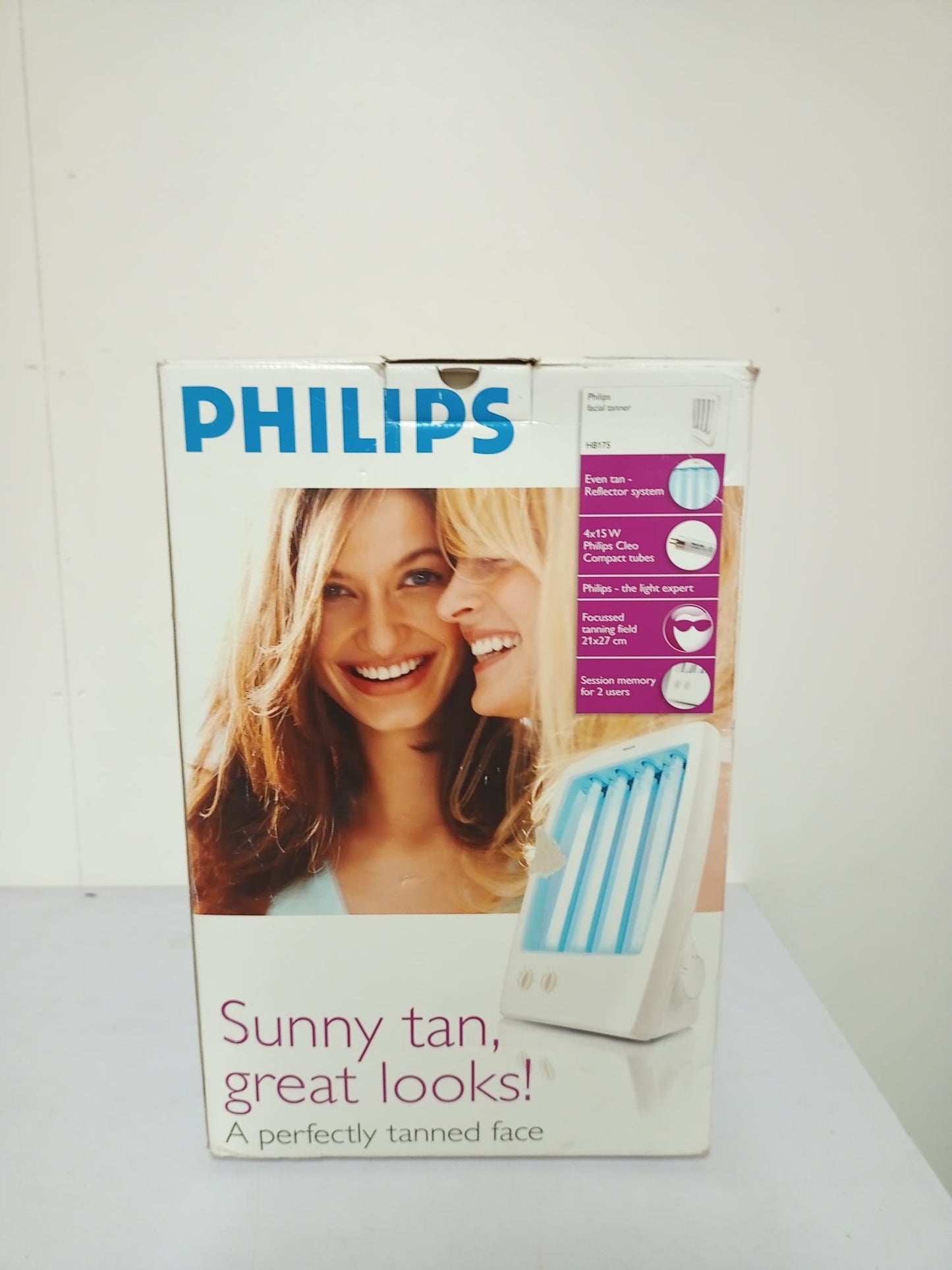 Philips facial tanner