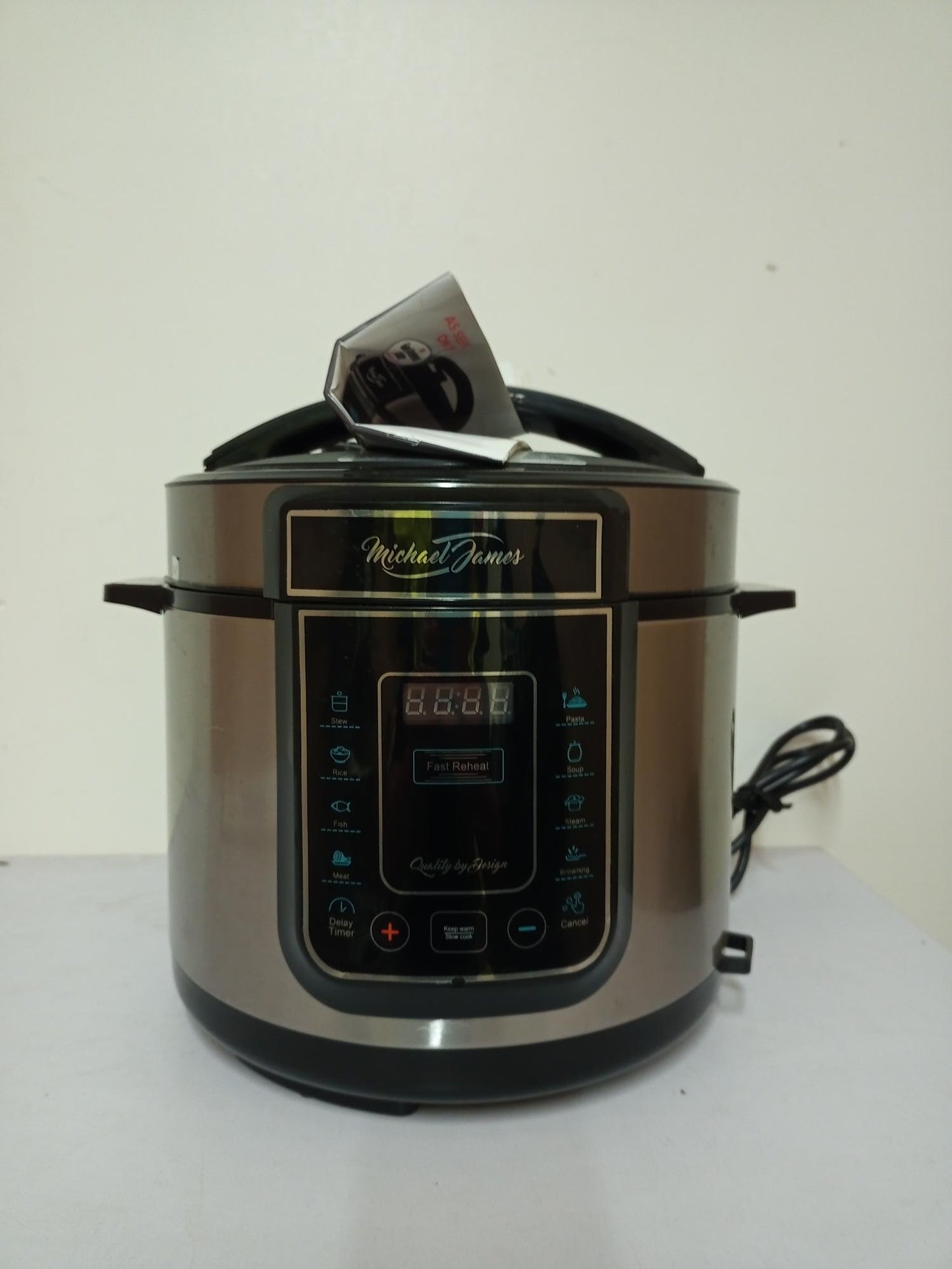 Michael james pressure cooker