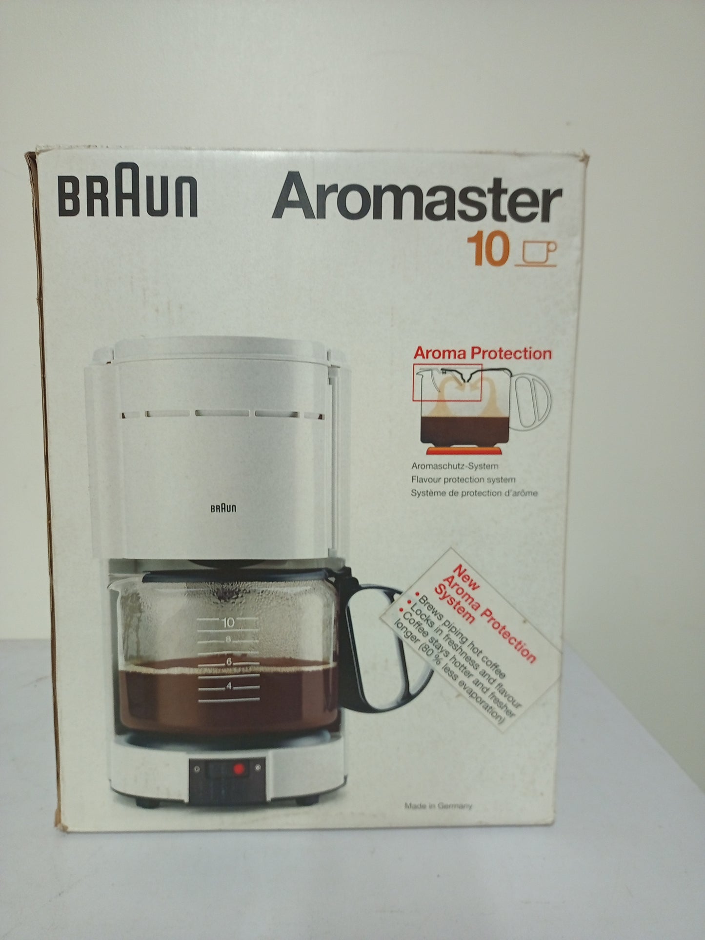 Braun coffee maker