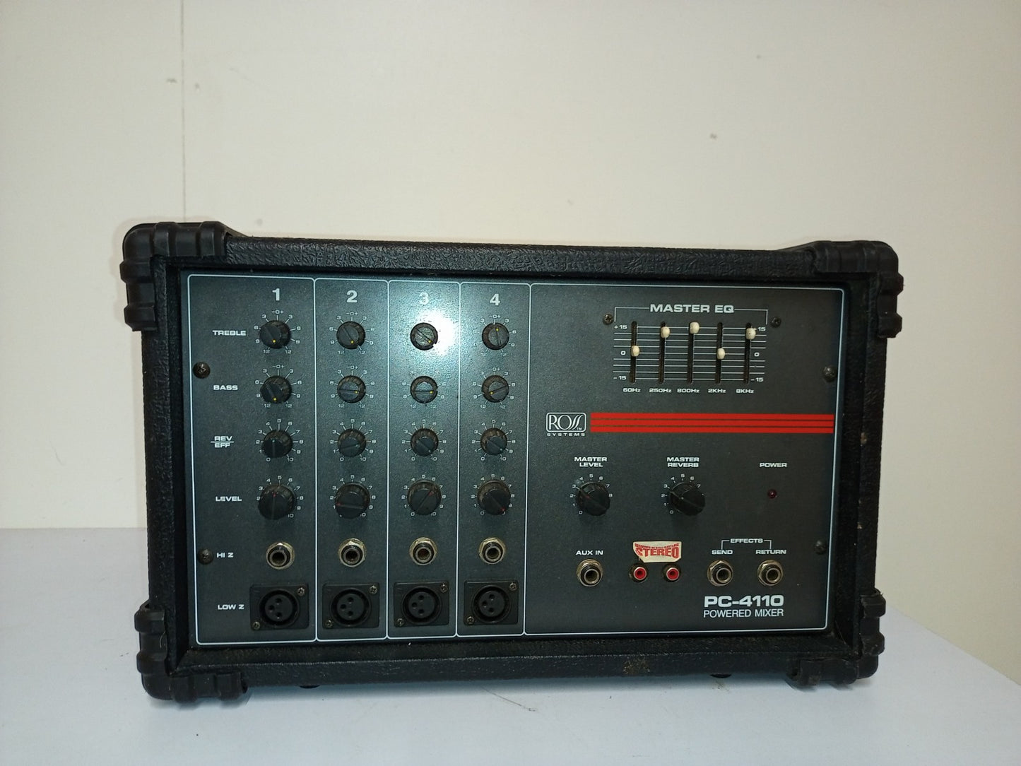 Ross Systems PC4110 Powered Mixer (Pre-loved)