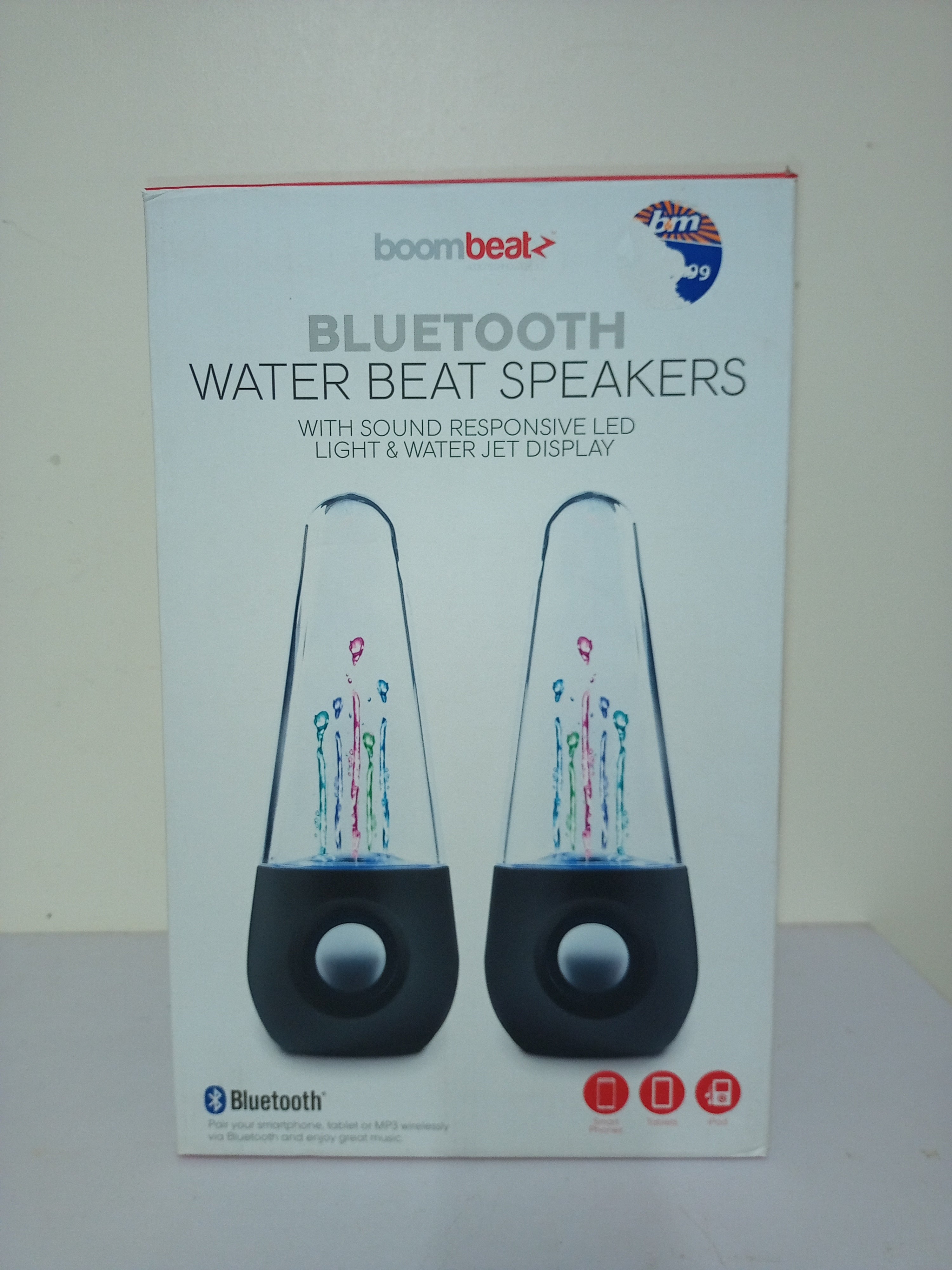 Boombeatz bluetooth water speaker with fashion fish