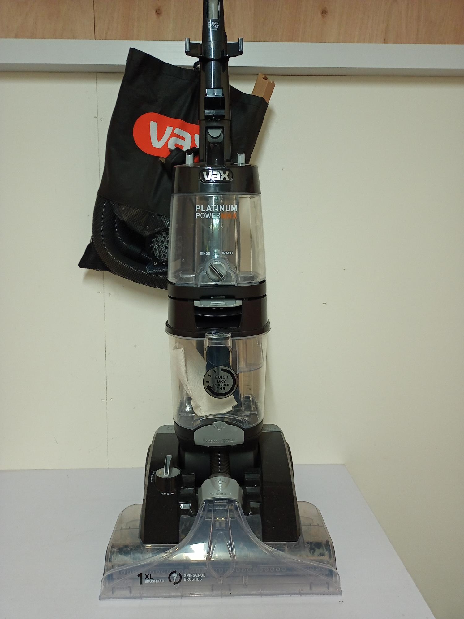 Vax Platinum Power Max Carpet Cleaner (Preloved) Renew Greater