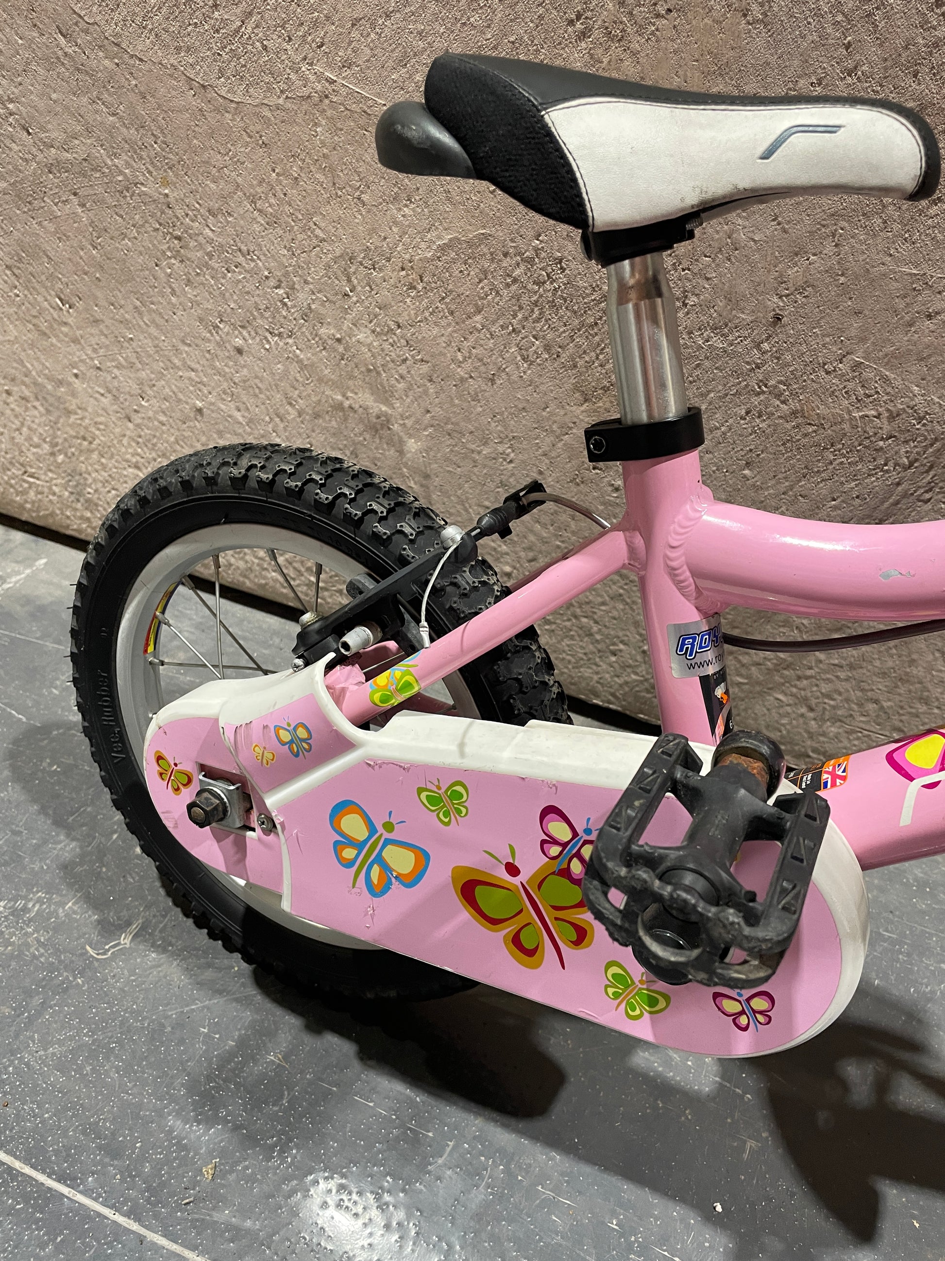 Children's Pink Bike 14"