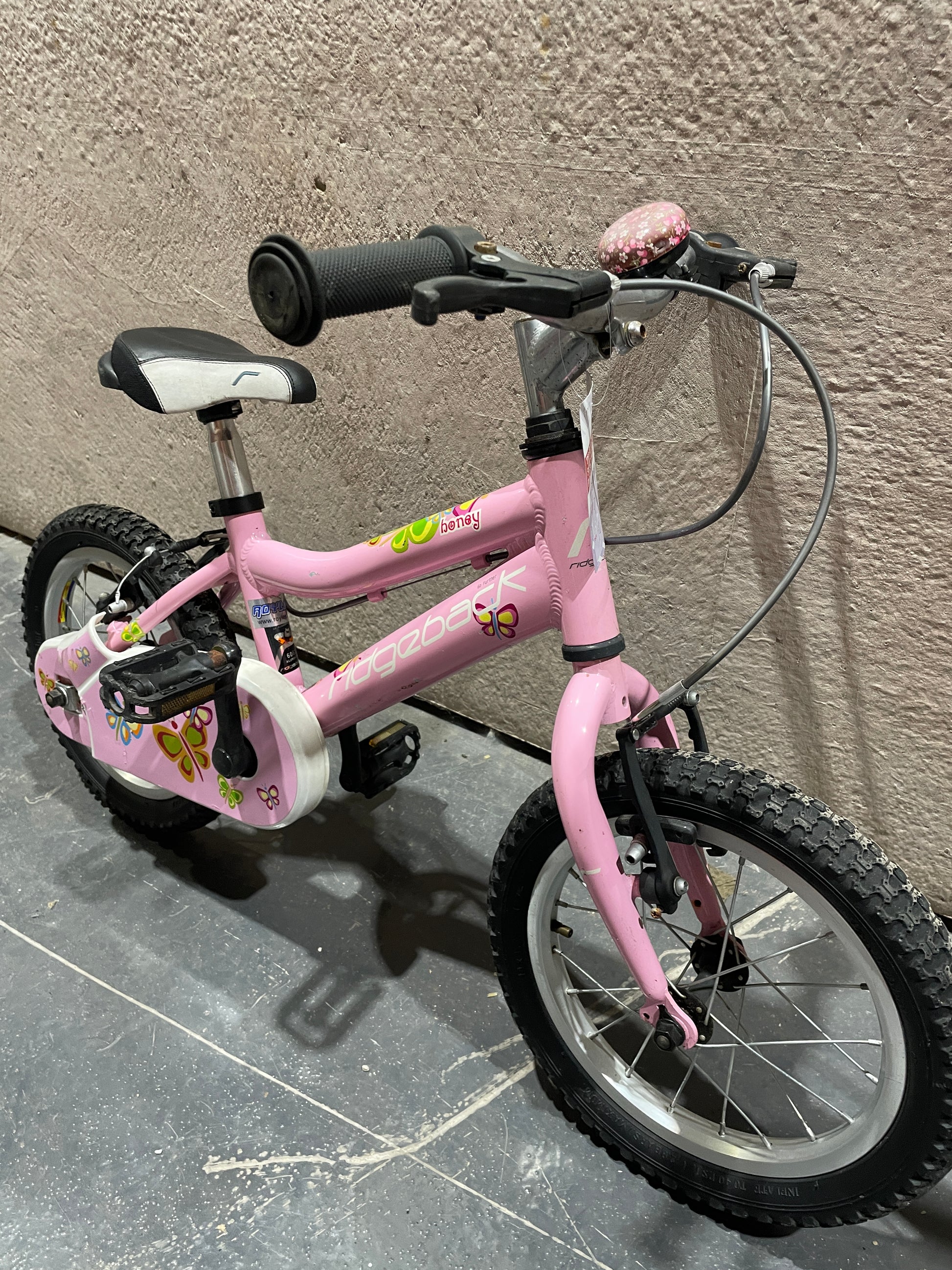 Children's Pink Bike 14"