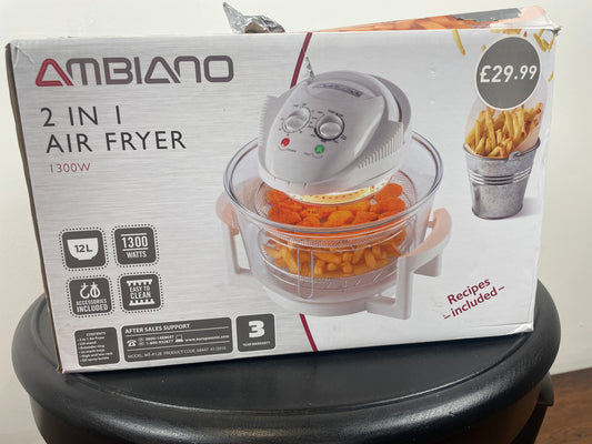 2 in 1 Air Fryer 1300W