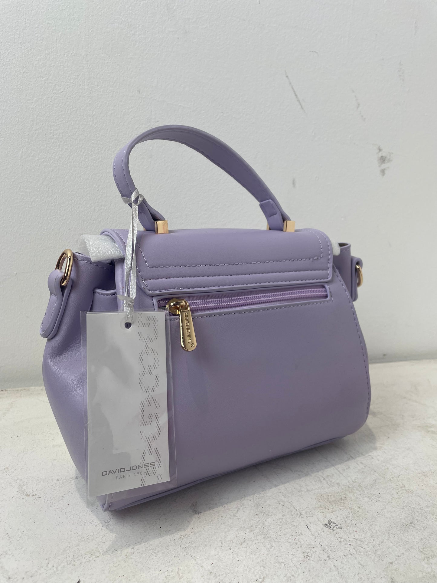 David Jones Lilac Bag (New)
