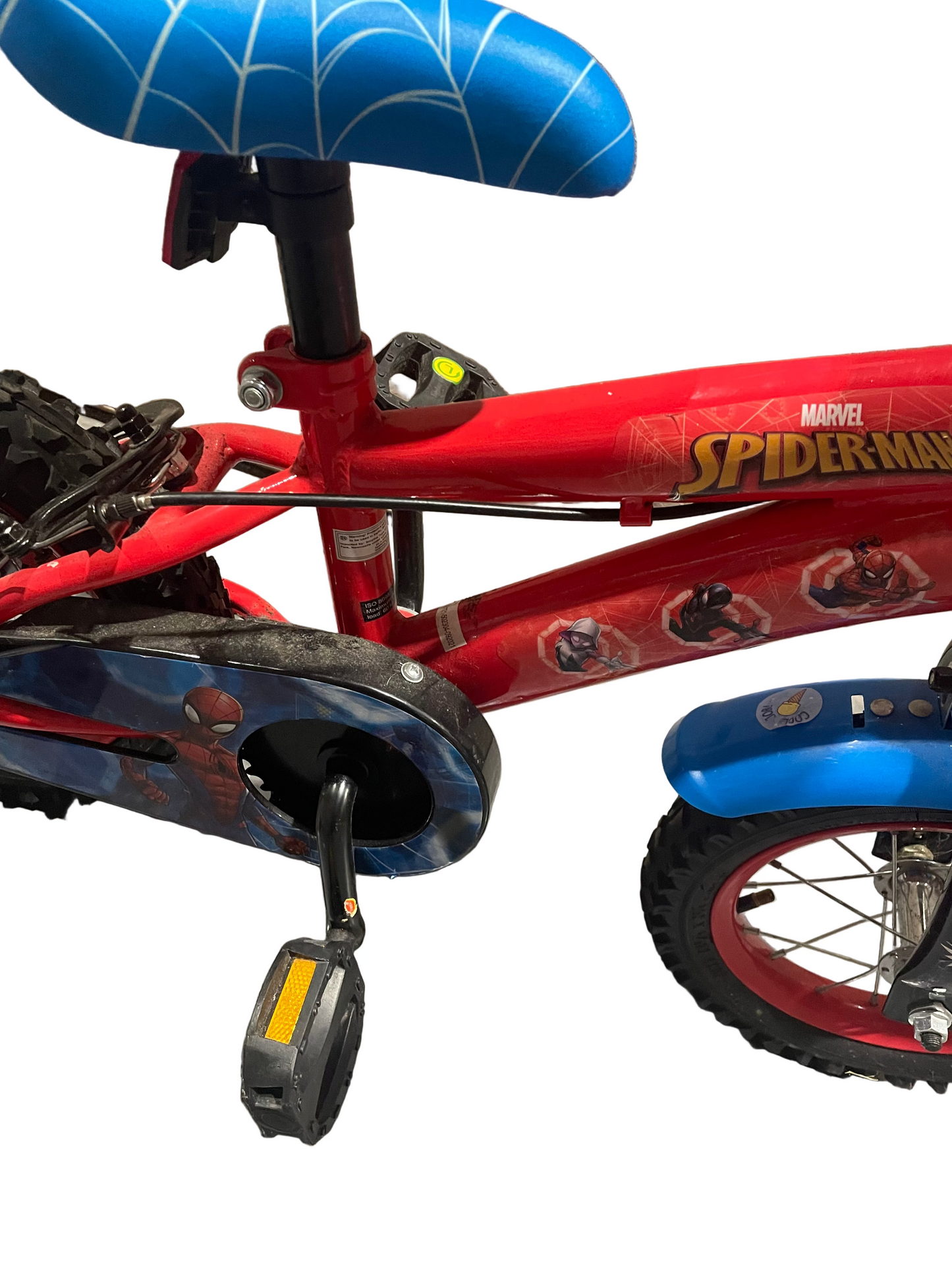 Serviced Marvel Spider-Man Bike, 12" (Pre-Loved)