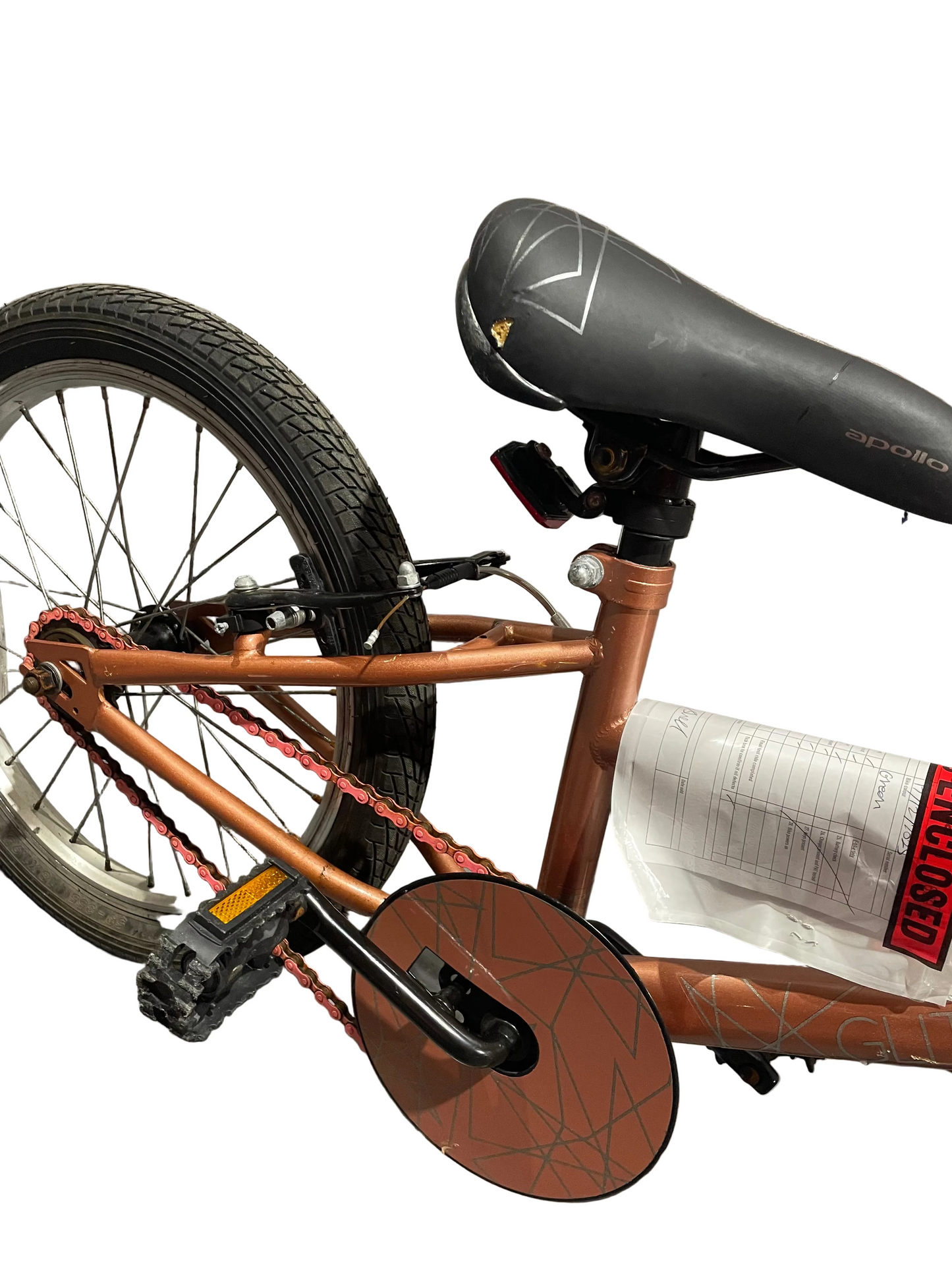 Serviced Apollo Glitz Bike, 18" (Pre-Loved)