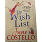 The Wish List- Jane Costello The Book (Pre-Loved)
