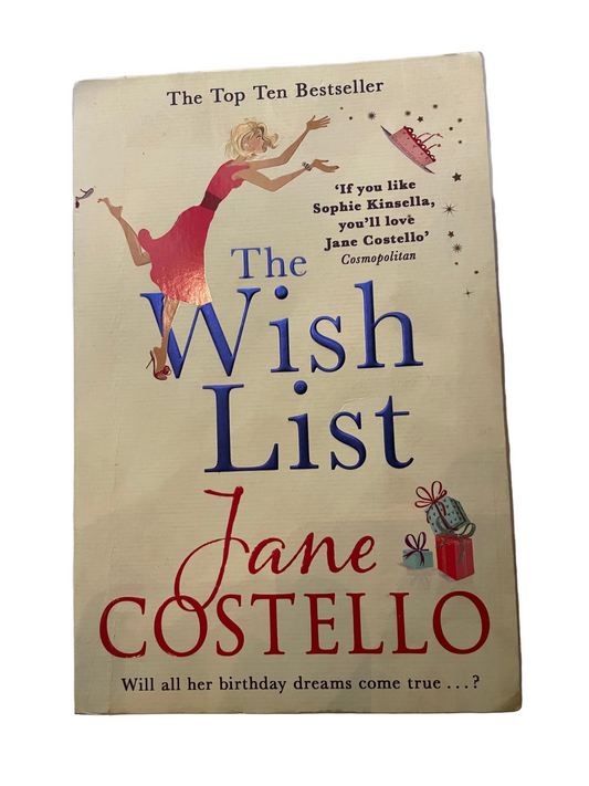 The Wish List- Jane Costello The Book (Pre-Loved)