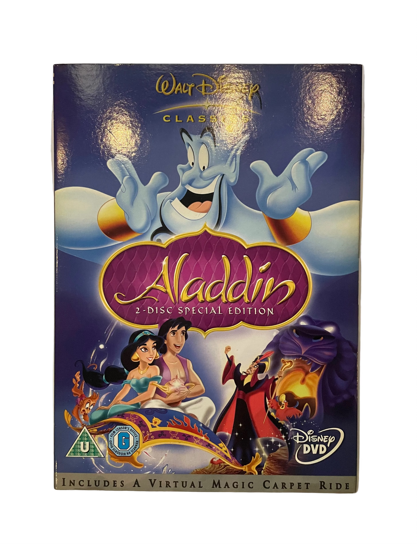Walt Disney Aladdin DVD (Pre-Loved)