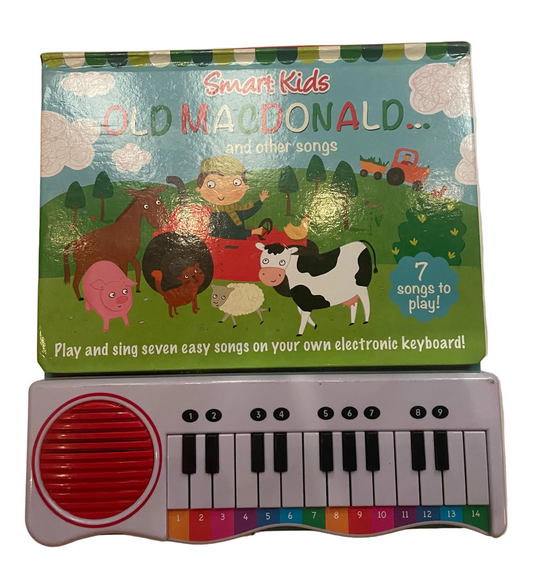 Smart Kids Music Book + Piano (Pre-Loved)