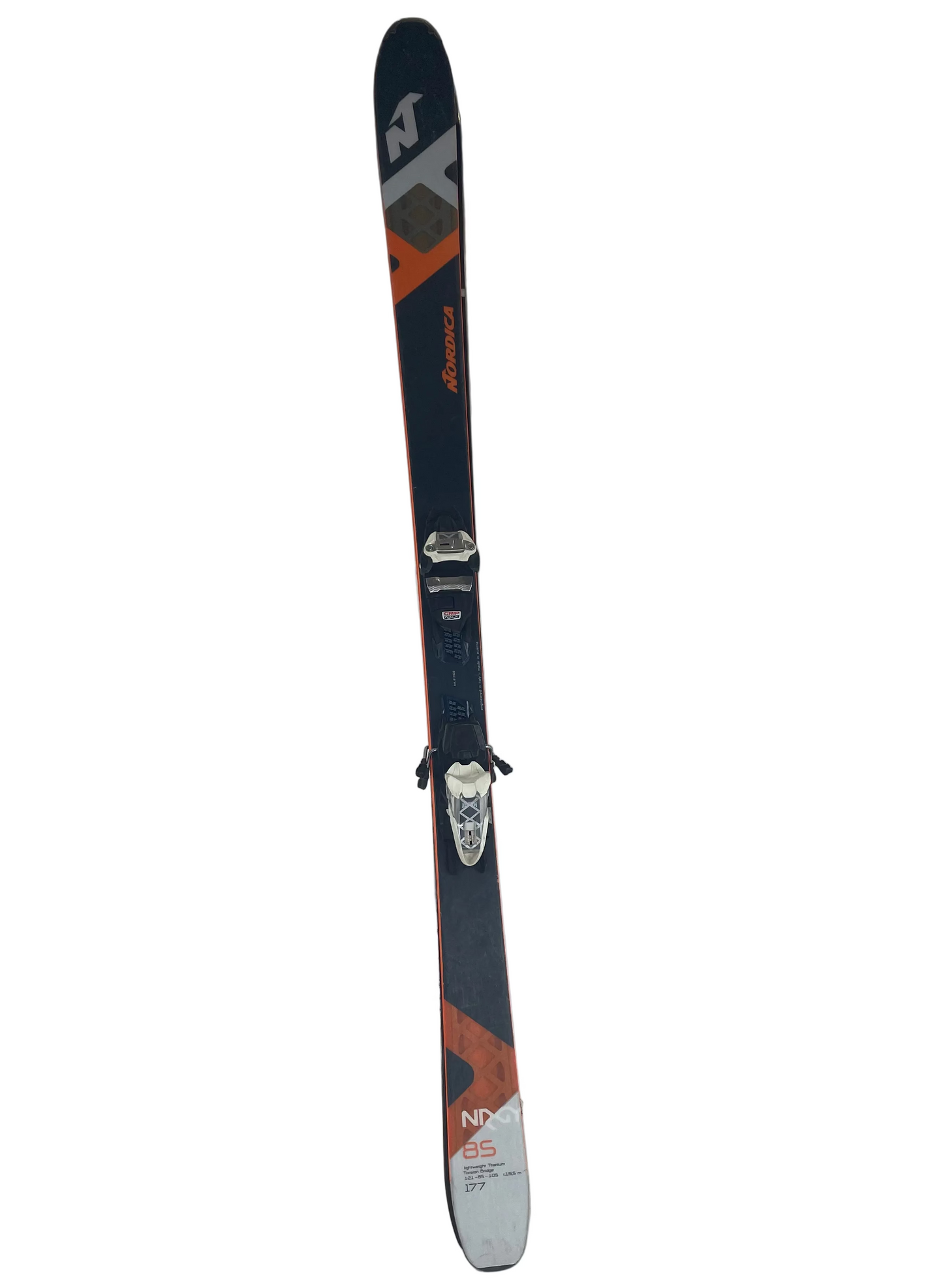 Nordica NRGY 85 All-Mountain Skis With Bindings (Pre-Loved)