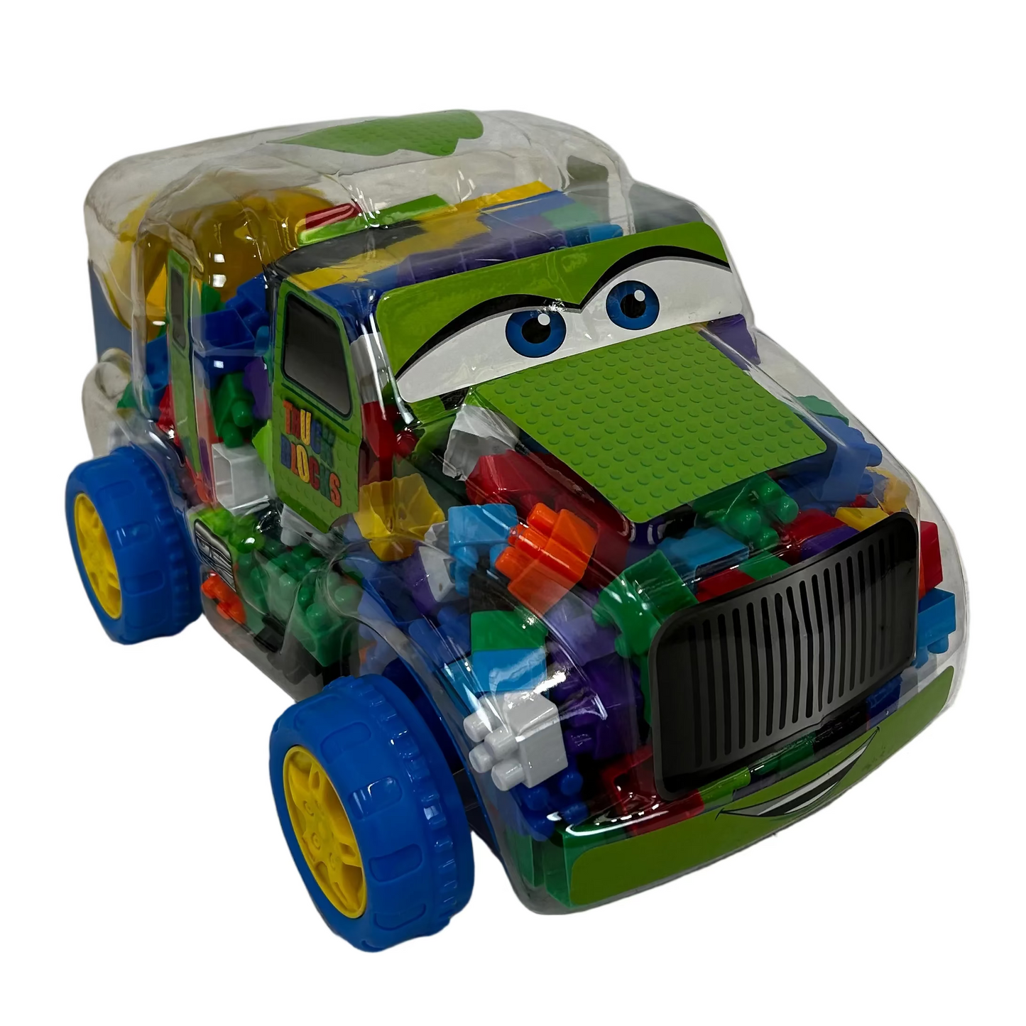 Colourful Building Blocks Truck Storage Toy (Pre-Loved)
