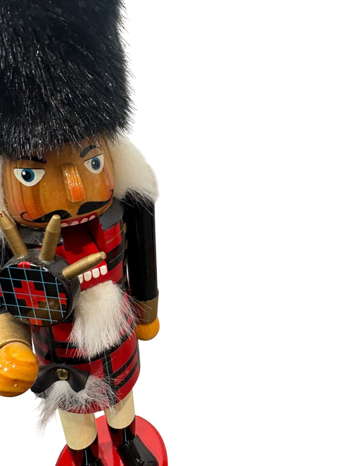 Traditions Wooden Nutcracker Soldier Set Hand-Painted Christmas Decor