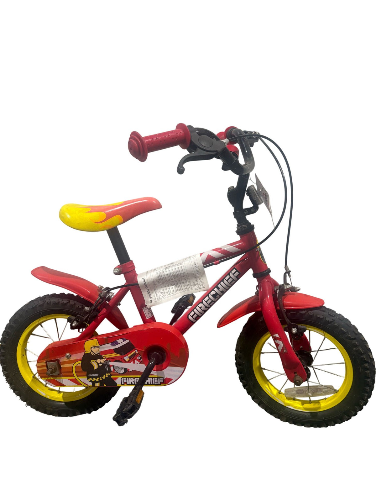 Serviced Firechief Push & Pedal Bike Firechief 12 Inch (Pre-Loved)