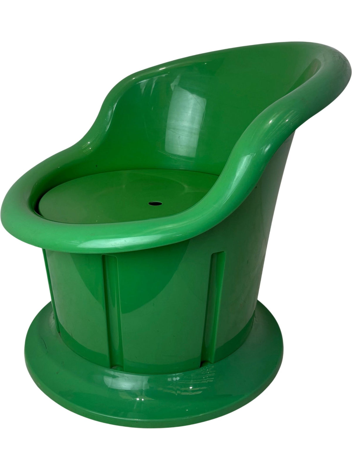 Vintage Ikea POPPTORP 1990s green armchair (Pre-Loved)