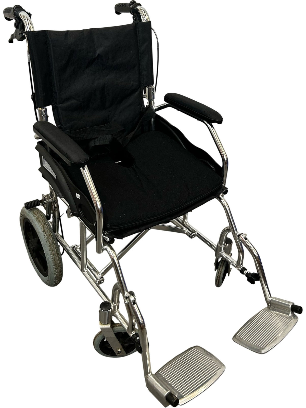 Buddy Folding Transport Wheelchair Detachable Footrests Compact (Pre-Loved)