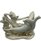 Mermaid and Dolphin Decorative Statue 56cm (Pre-Loved)