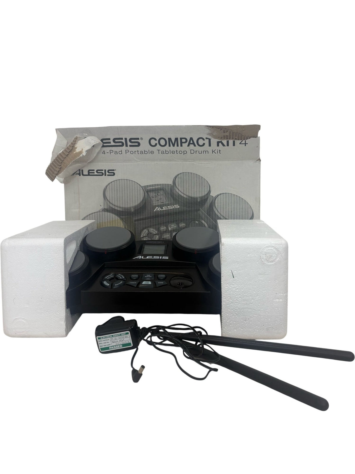 Alesis Compact Kit 4 4-Pad Portable Tabletop Drum Kit (Pre-Loved)