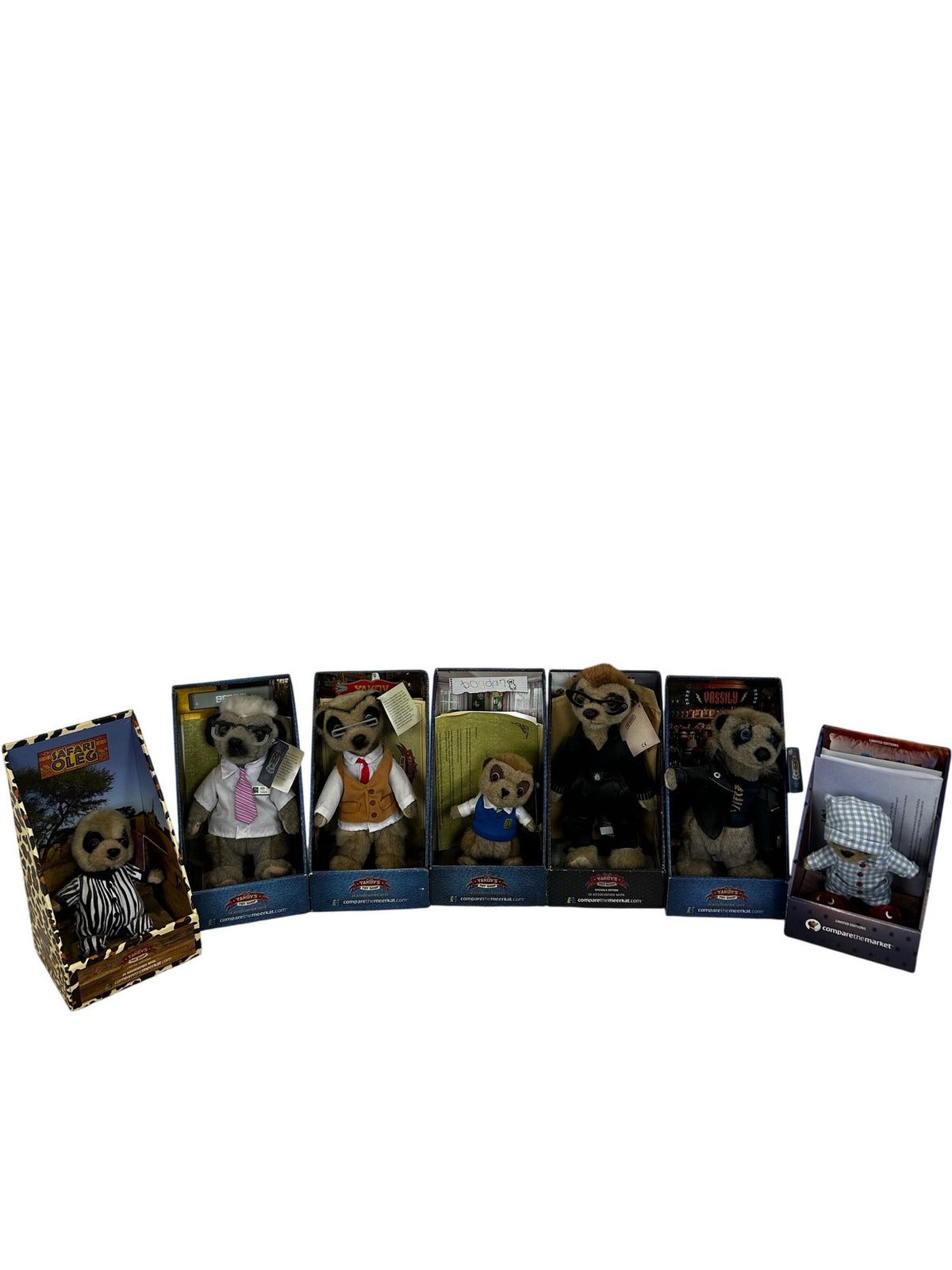 Compare the Market Meerkat Toy Collection (Pre-Loved)
