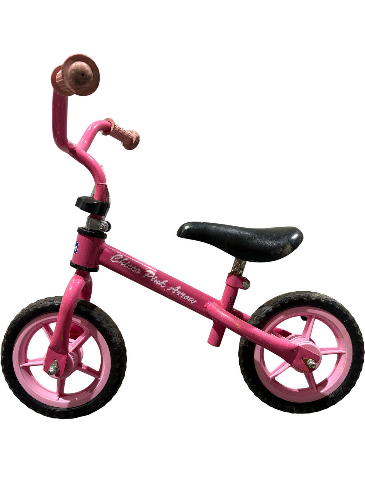 Serviced Chicco Push Bike Pink Arrow 12" (Pre-Loved)