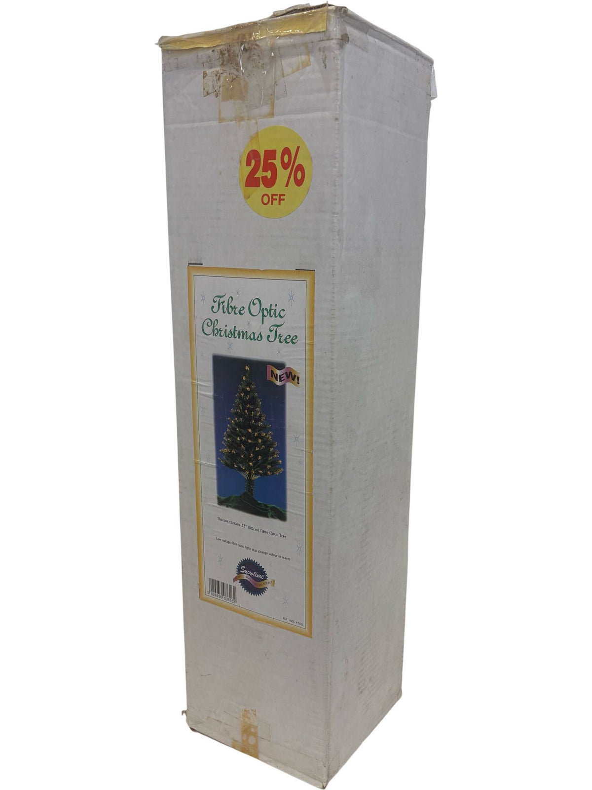 Snowtime Fibre Optic Christmas Tree 33"