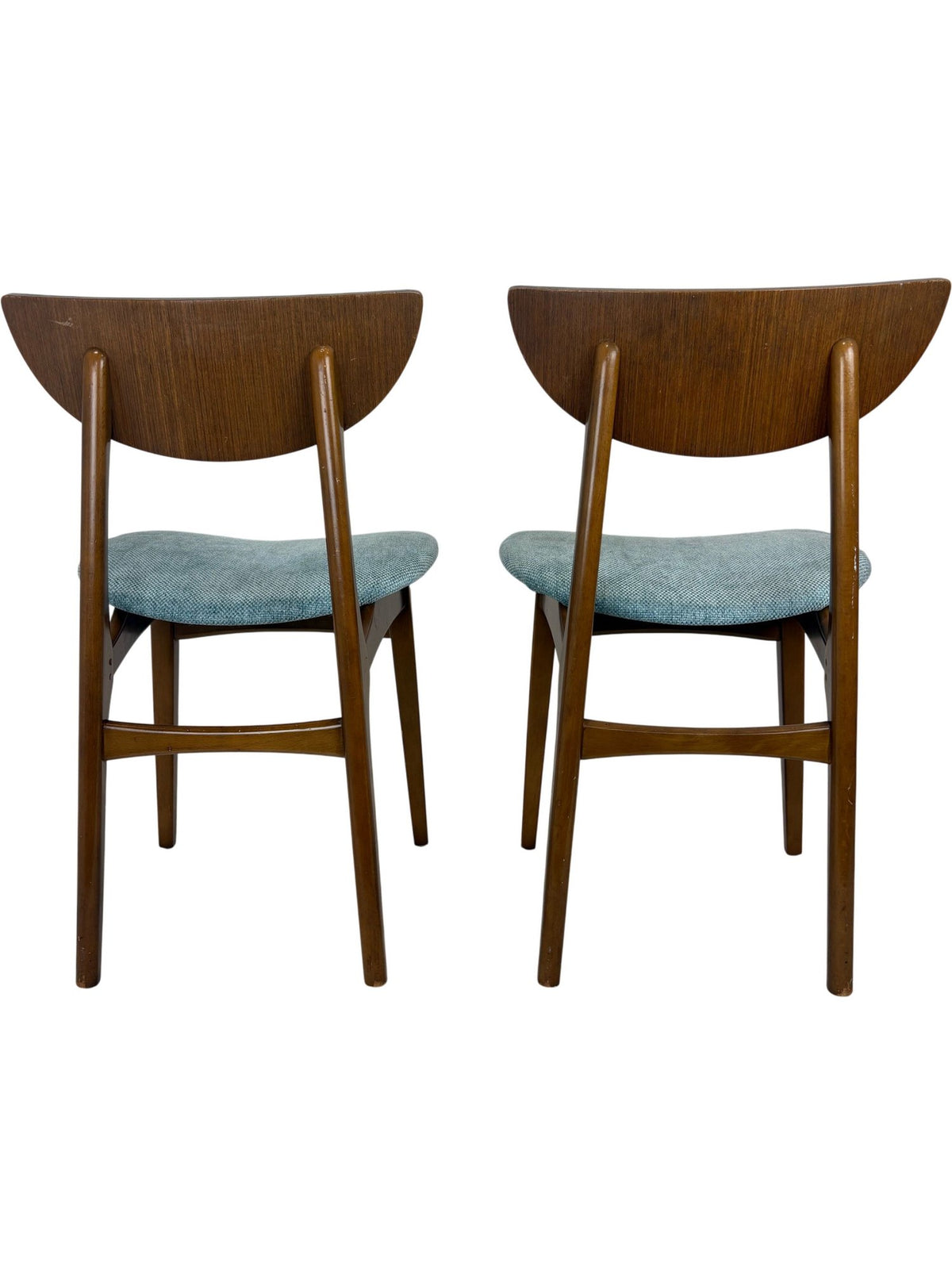 Pair of Danish Mid Century 1960s Dining Chairs Pre-Loved)