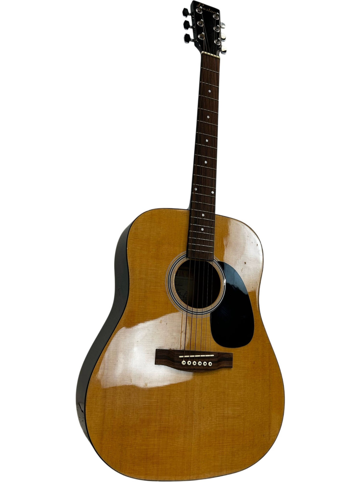 Boston BN200 Full Size Dreadnought Acoustic Guitar Natural 6 String (Pre-Loved)