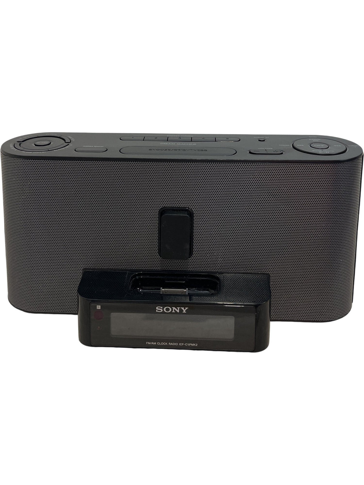 Sony ICF-C1iPMK2 Clock Radio With Alarm AM/FM Speaker Dock (Pre-Loved)