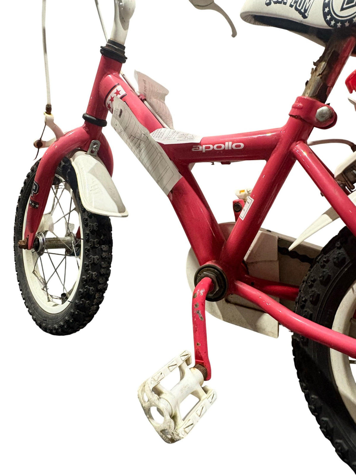Serviced Apollo Pom Pom Kids Bike (Pre-Loved) 14 inch wheels