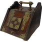 Authentic Antiquity Brass Fireplace Coal Scuttle with Handle (Pre-Loved)