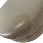 Contemporary Beige Ottoman Faux Leather (Pre-Loved)