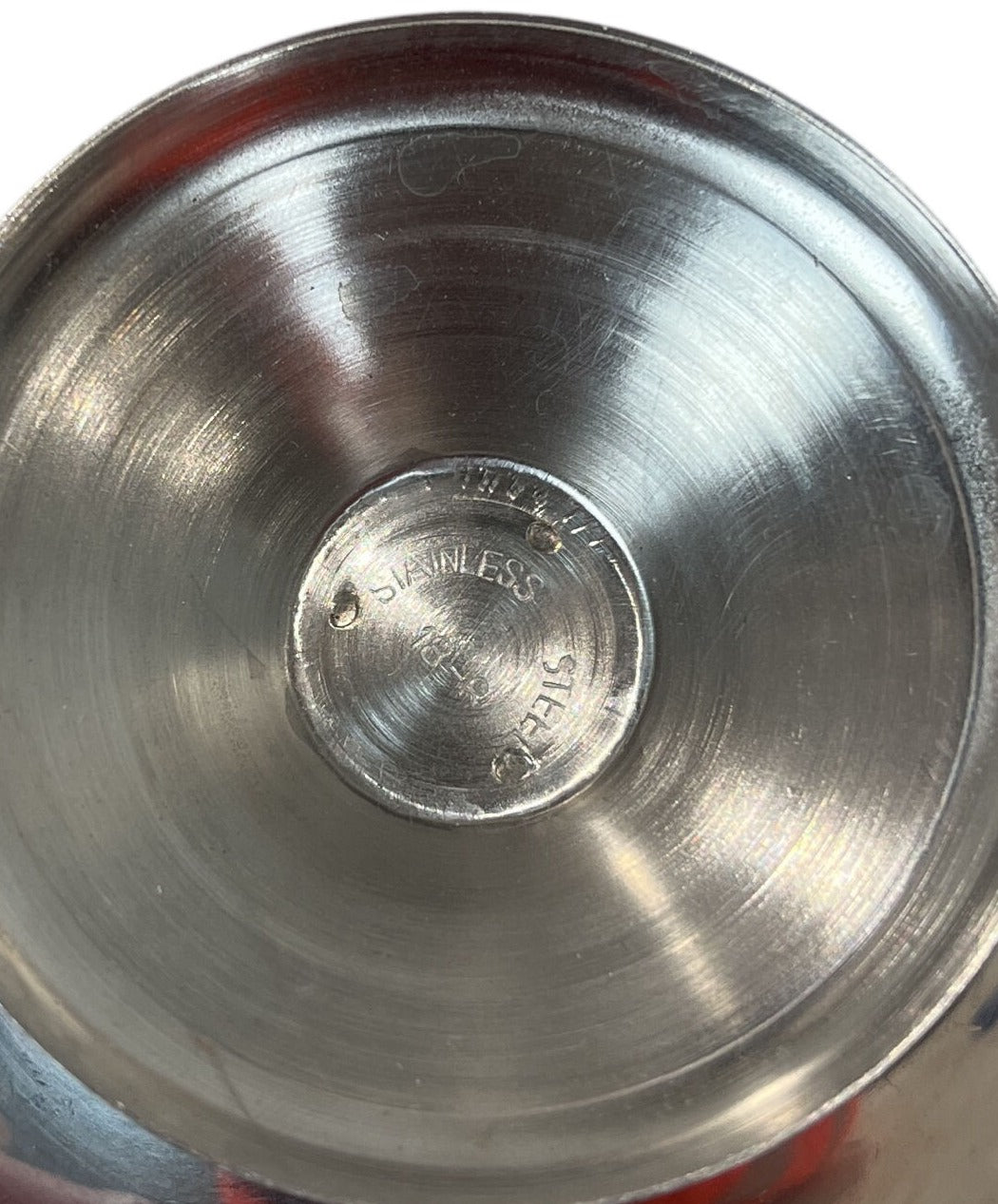 Retro Stainless Steel Bowls Set of 6 Dessert Serving Kitchenware (Pre-Loved)