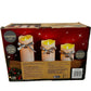B&M Cinnamon Scent Flameless LED Candles Set of 3 (Pre-Loved)