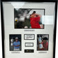 Golf Memorabilia Framed Photos Molinari McIlroy Woods Audi Display (Pre-loved)