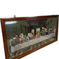 Framed Last Supper Needlepoint Embroidery Religious Wall Art 93.5cm (Pre-Loved)