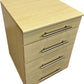 4 Drawer Mobile Office Filing Cabinet Storage Unit on Wheels (Pre-Loved)