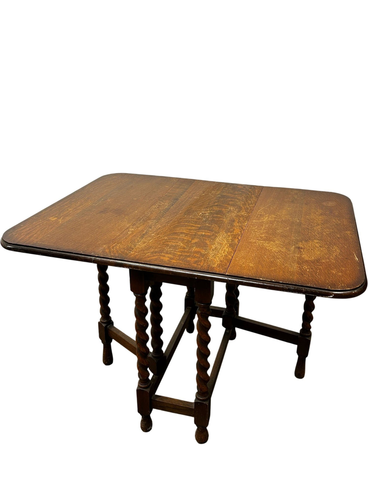 Antique Wooden Drop Leaf Dining Table (Pre-Loved)