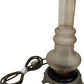 Vintage Oil Lamp Style Frosted Glass Table Lamp (Pre-Loved)