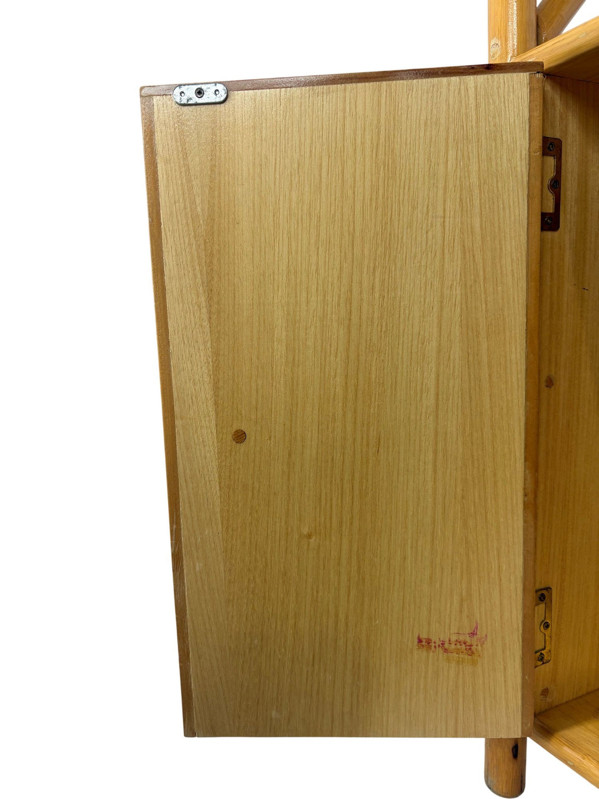 Angraves Bamboo Rattan Storage Cabinet with Open Shelf Unit (Pre-Loved)