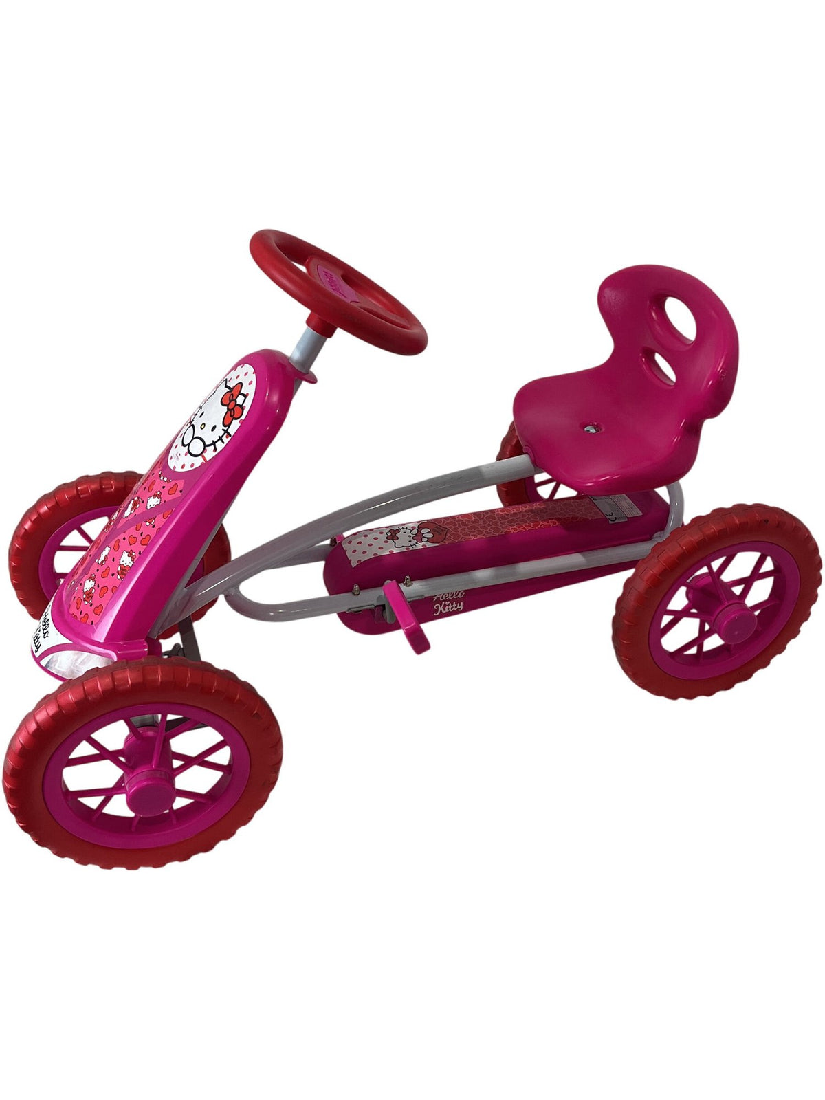 Hello Kitty Go Kart Pedal Pink Kids Ride-On (Pre-Loved)