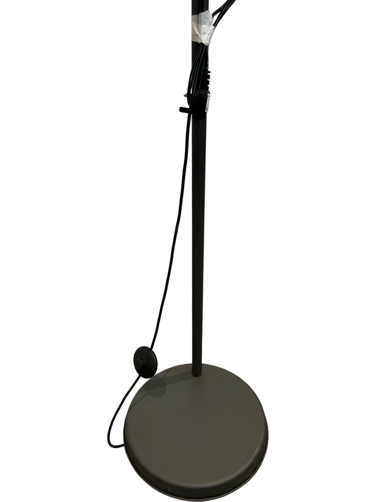Black Metal Adjustable Floor Lamp Industrial Reading Light Modern (Pre-Loved)